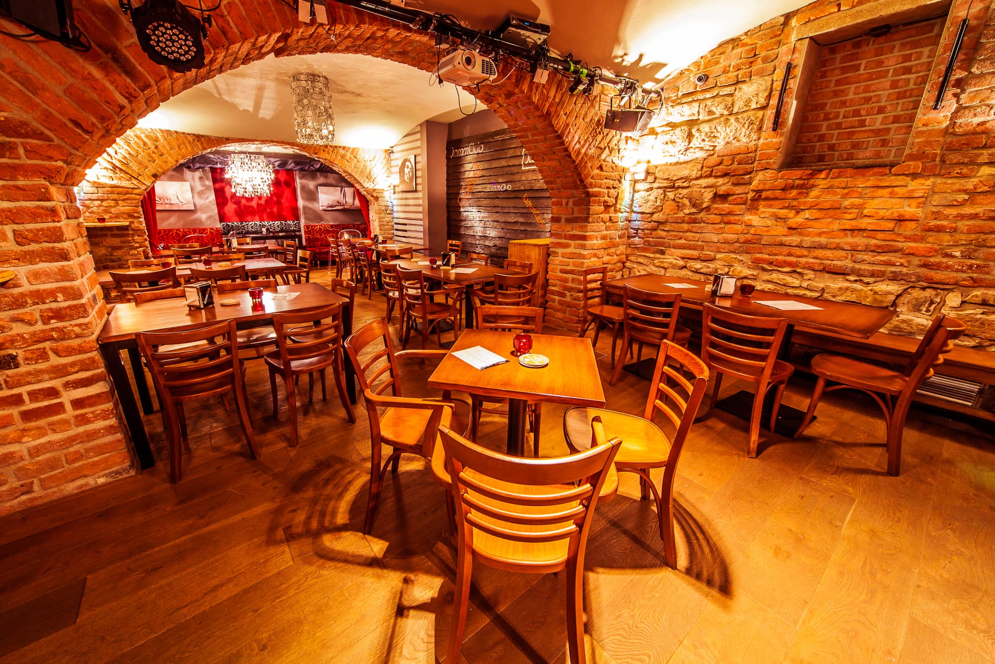 Interiér klubu JammClub