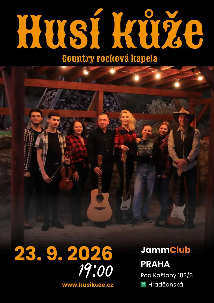 Koncert skupiny Husí kůže